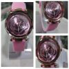 Silicone Strap Women’s Watch – Floral Dial Stainless Steel Ladies Watch in Red, Pink, Purple (No Box)