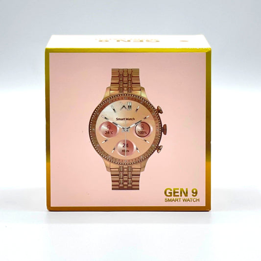 Gen 9 Smart Watch For Women – Elegant Fitness & Lifestyle Watch With 2 Interchangeable Straps