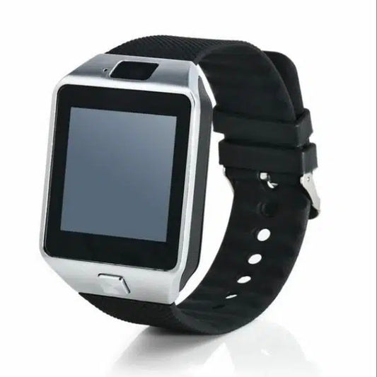 DZ09 Bluetooth Smartwatch – Touchscreen Fitness Tracker with SIM & SD Card Slot, Camera & Call Function | Men & Women | Sports Smart Watch (Black)
