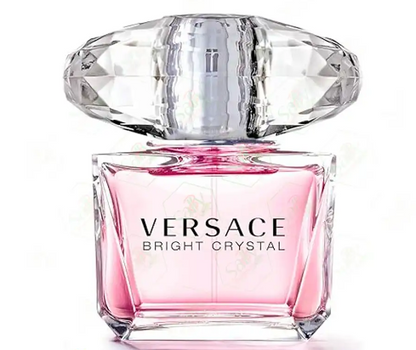 (2 Piece Set) Versace Bright Crystal EDP Perfume For Women – 100ml Total | Long-Lasting Floral Fruity Fragrance | Luxury Perfume Gift