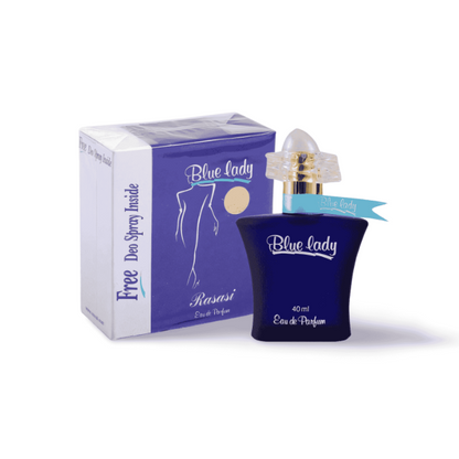 Blue Lady Perfume for Women – 40ml Eau De Parfum | Long Lasting 4–6 Hour Scent | Best Quality Copy Fragrance | Elegant Gift Idea
