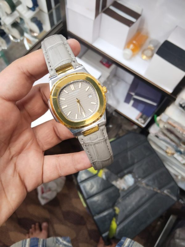 Grey Gold Tone | 3atm Water Resistant Luxury Watch Without Box