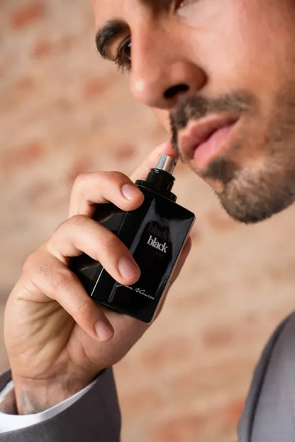 Black Is Black Perfume for Men – 100ml Eau De Parfum | Long Lasting Fragrance | Spicy Woody Scent