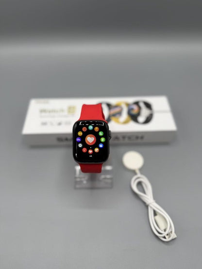 PH308 Smartwatch Series 8 – Fitness Tracker with Heart Rate Monitor, Sports Mode, Waterproof, Call & Message Alerts – For Men & Women (With Box, Random Color)
