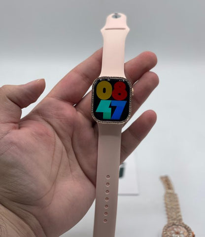 Mi Ni ZW10 DO Elegant Diamond Series Women’s Smartwatch | Bluetooth Calling, Health & Fitness Tracker, 2-in-1 Luxury Smart Watch