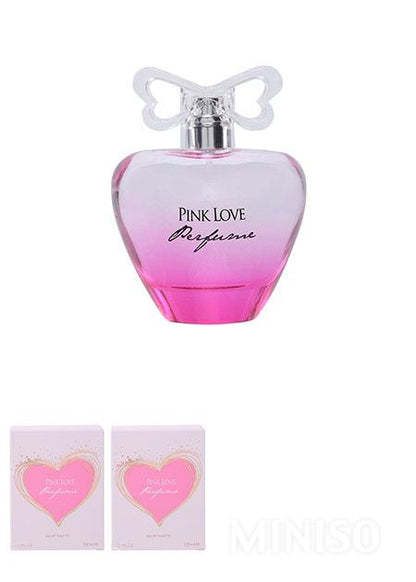 Pink Love Perfume for Women – 100ml Eau De Parfum | Romantic Floral Scent | Heart-Shaped Pink Bottle | Best Quality Fragrance