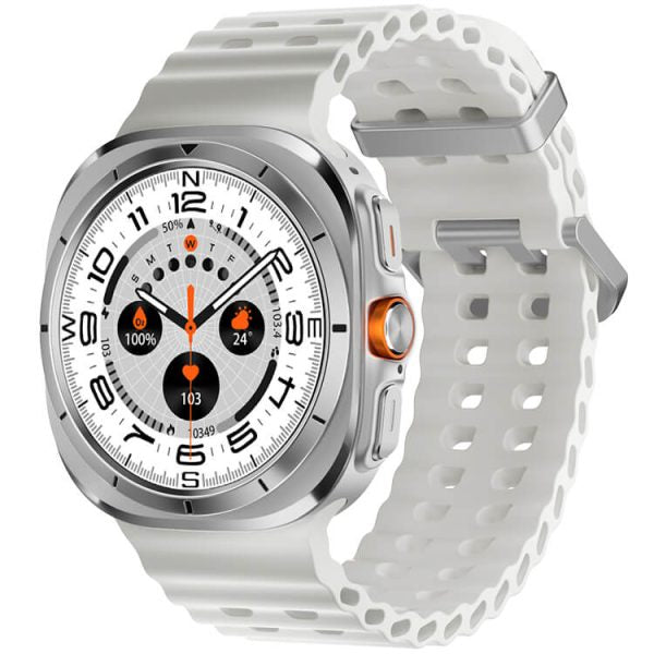 TF7 Ultra Smartwatch – AMOLED Display | IP67 Waterproof Fitness Tracker with Heart Rate, Sleep & Activity Monitoring | Stylish Metal Body for Men & Women