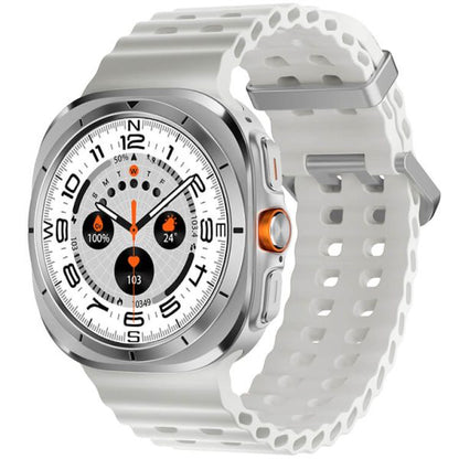 TF7 Ultra Smartwatch – AMOLED Display | IP67 Waterproof Fitness Tracker with Heart Rate, Sleep & Activity Monitoring | Stylish Metal Body for Men & Women