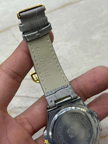 Grey Gold Tone | 3atm Water Resistant Luxury Watch Without Box