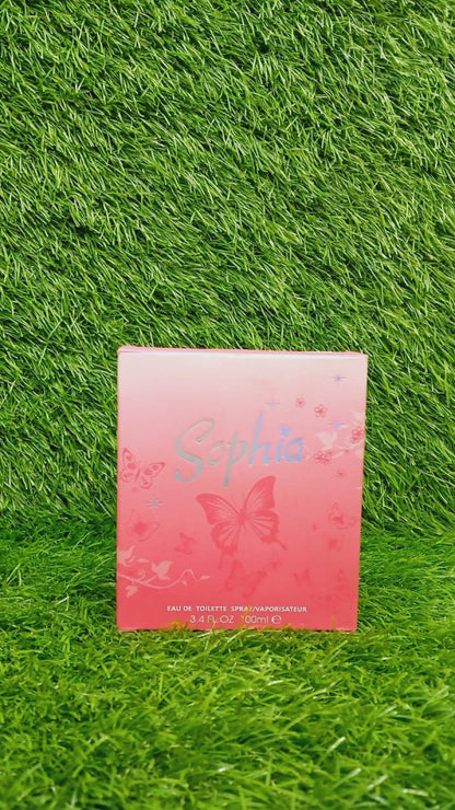 Sophia Perfume For Women – 100ml Long-Lasting Eau De Parfum | Fresh Citrus & Woody Fragrance | Ideal for Daily & Evening Wear