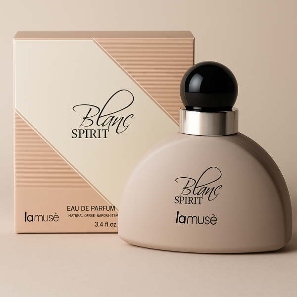 Lamuse Blanc Spirit Perfume for Women – 100ml | Long Lasting Eau De Parfum | 24-Hour Fragrance | Made in UAE | Elegant Daily Scent