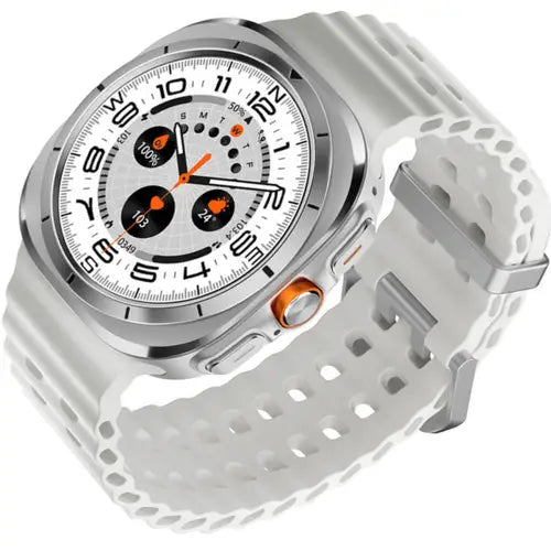 TF7 Ultra Smartwatch – AMOLED Display | IP67 Waterproof Fitness Tracker with Heart Rate, Sleep & Activity Monitoring | Stylish Metal Body for Men & Women