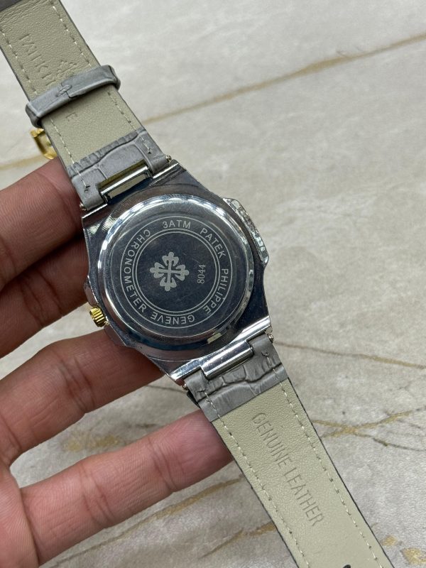 Grey Gold Tone | 3atm Water Resistant Luxury Watch Without Box