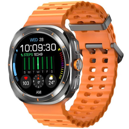 TF7 Ultra Smartwatch – AMOLED Display | IP67 Waterproof Fitness Tracker with Heart Rate, Sleep & Activity Monitoring | Stylish Metal Body for Men & Women
