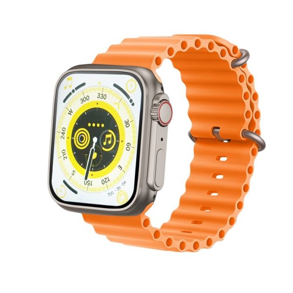 T900 Ultra Smart Watch for Men & Women – 49mm Full Touch Screen, Bluetooth Calling, Wireless Charging | High-Quality Smartwatch for Android.