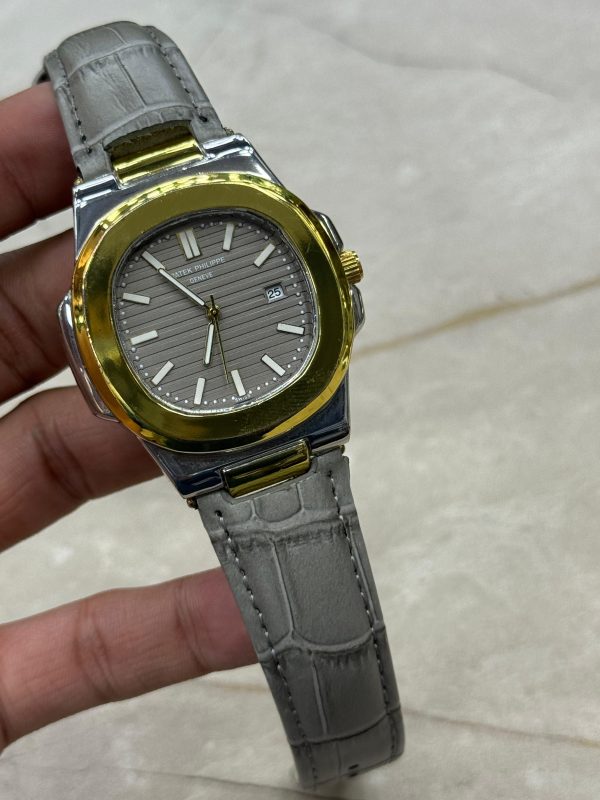 Grey Gold Tone | 3atm Water Resistant Luxury Watch Without Box
