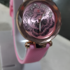 Silicone Strap Women’s Watch – Floral Dial Stainless Steel Ladies Watch in Red, Pink, Purple (No Box)