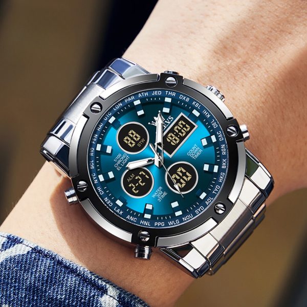 Skemie 1389 Men’s Digital Analog Watch Waterproof